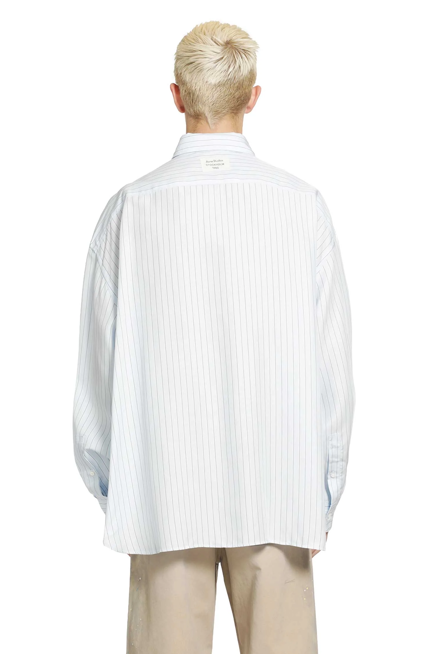 Striped Button-Up Shirt - Image 3
