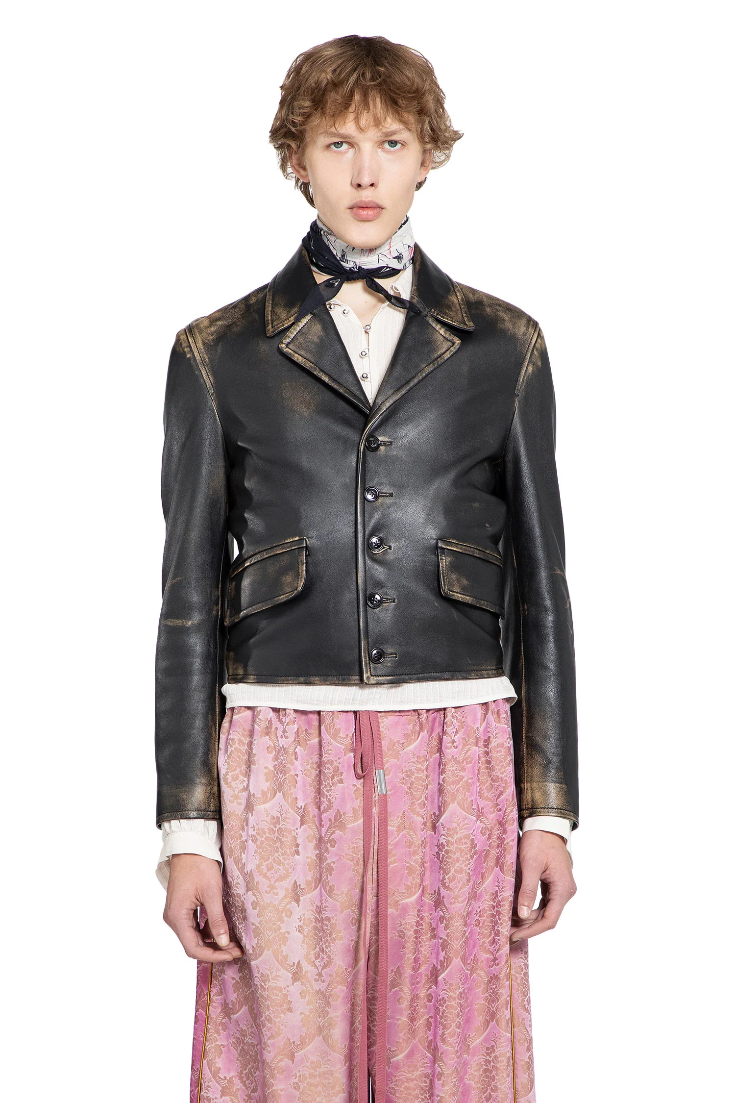 Malik Jacket in Brushed lambskin - Image 2