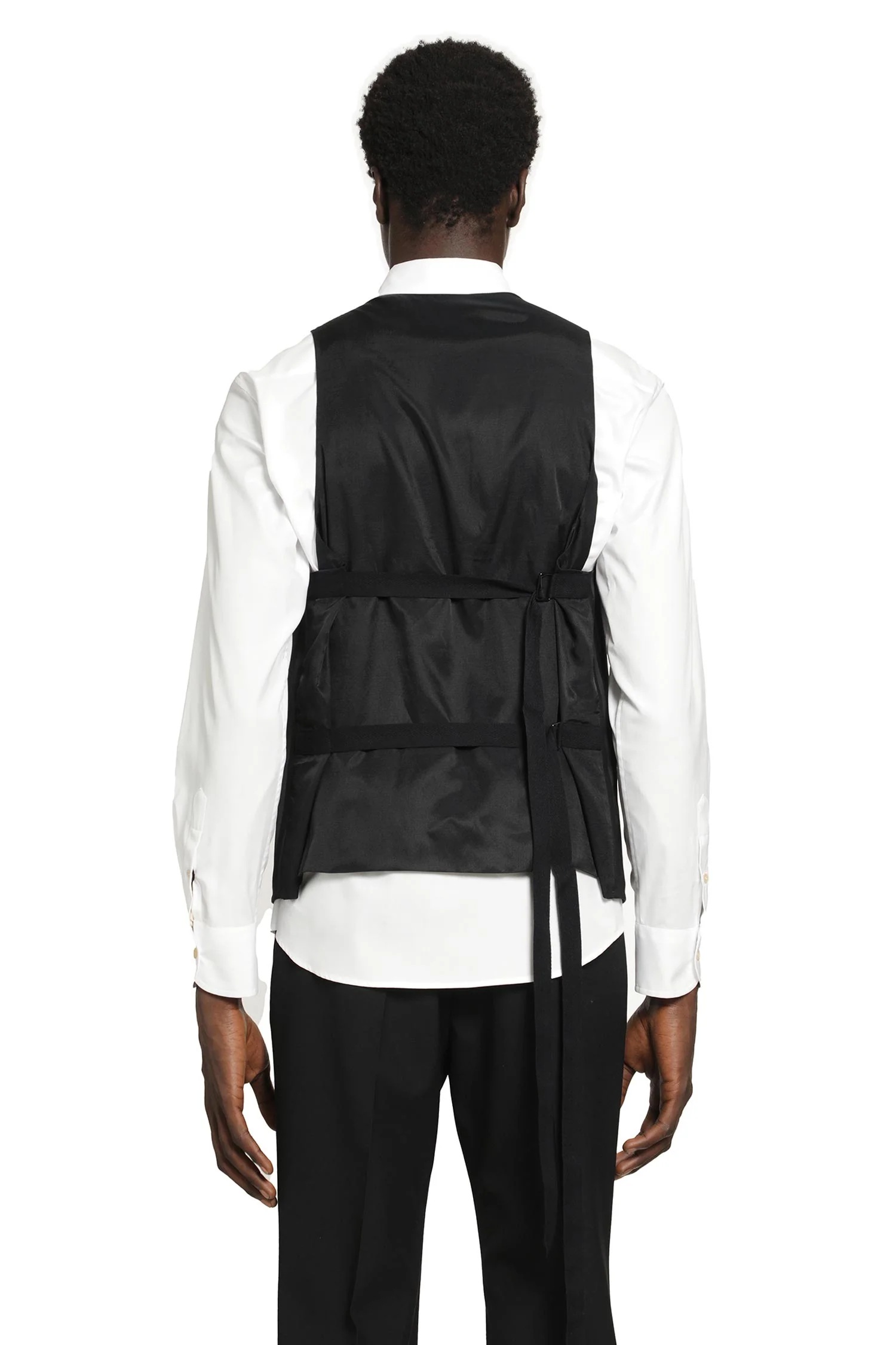 Juikko Striped Satin Waistcoat - Image 4