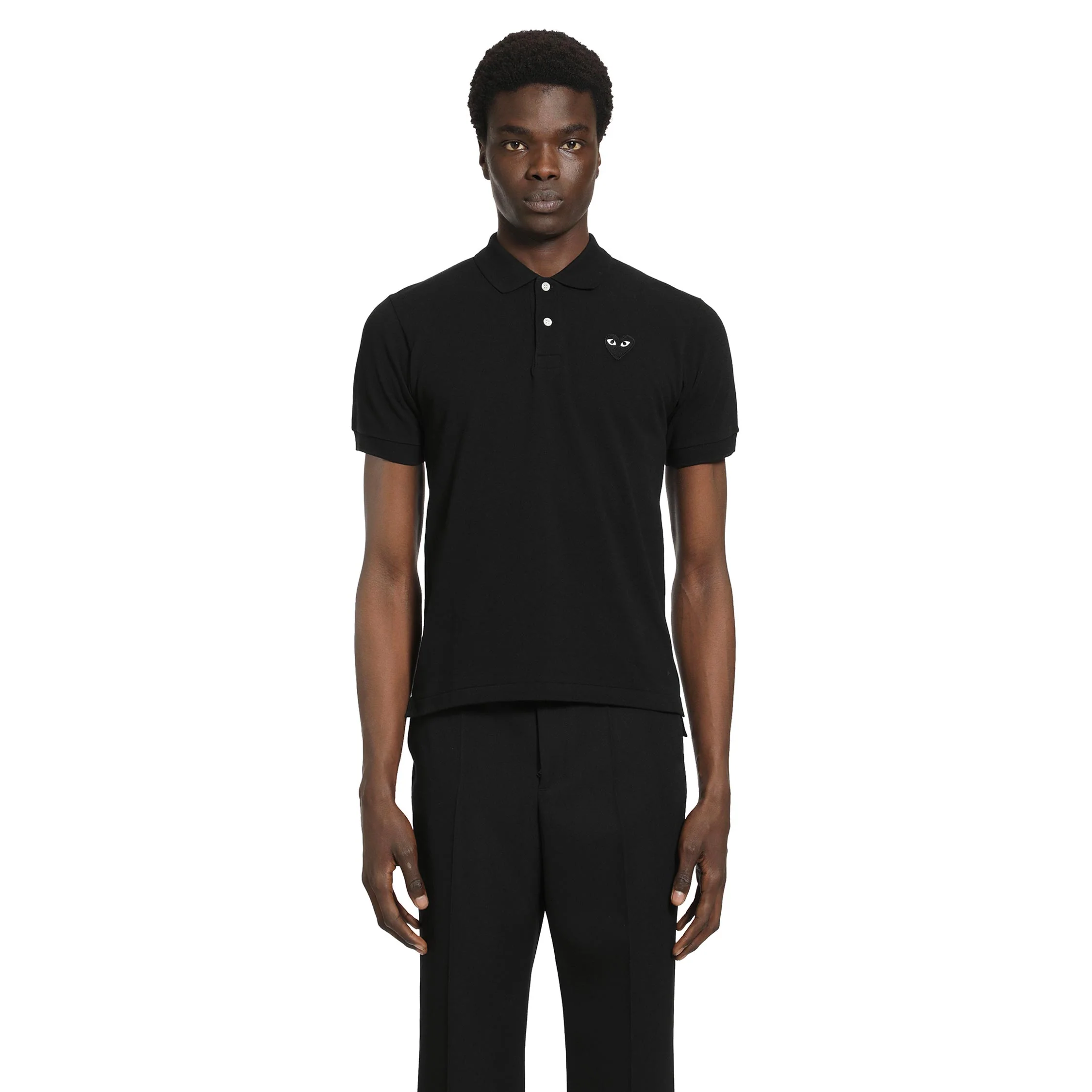Heart Cotton Piqué Polo Shirt - Image 6