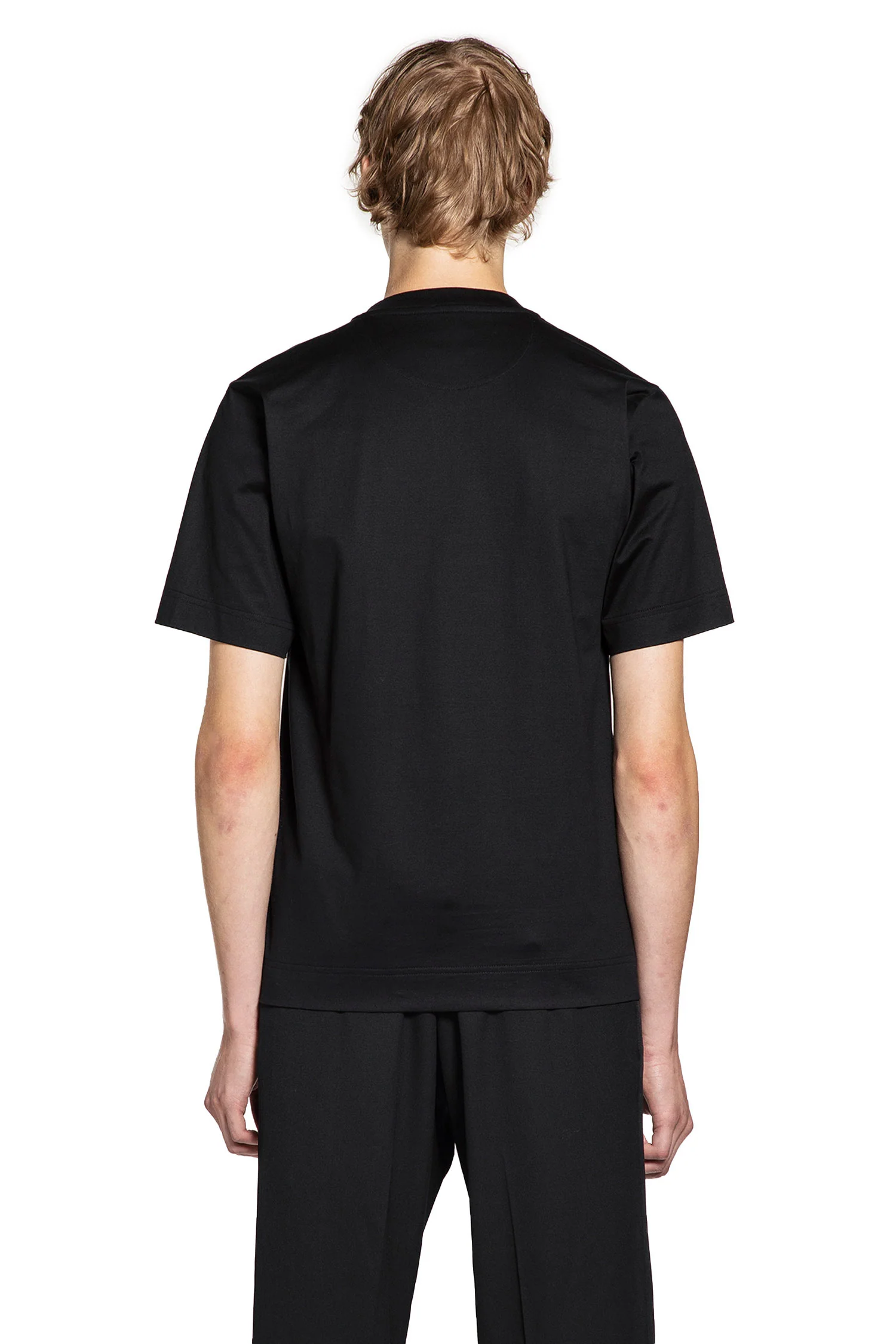 Optical Logo Cotton T-Shirt - Image 4