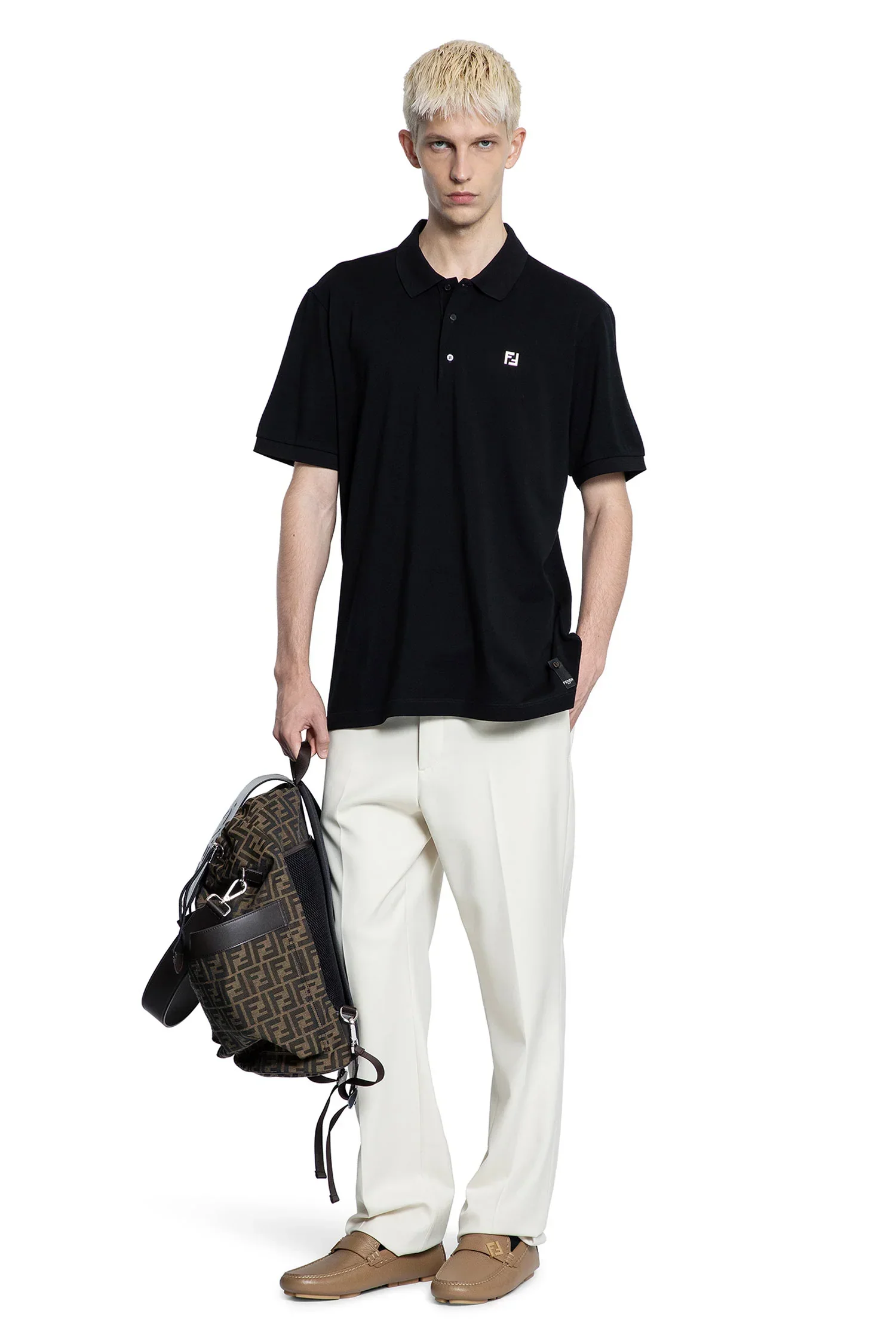 FF Cotton Piqué Polo Shirt - Image 6