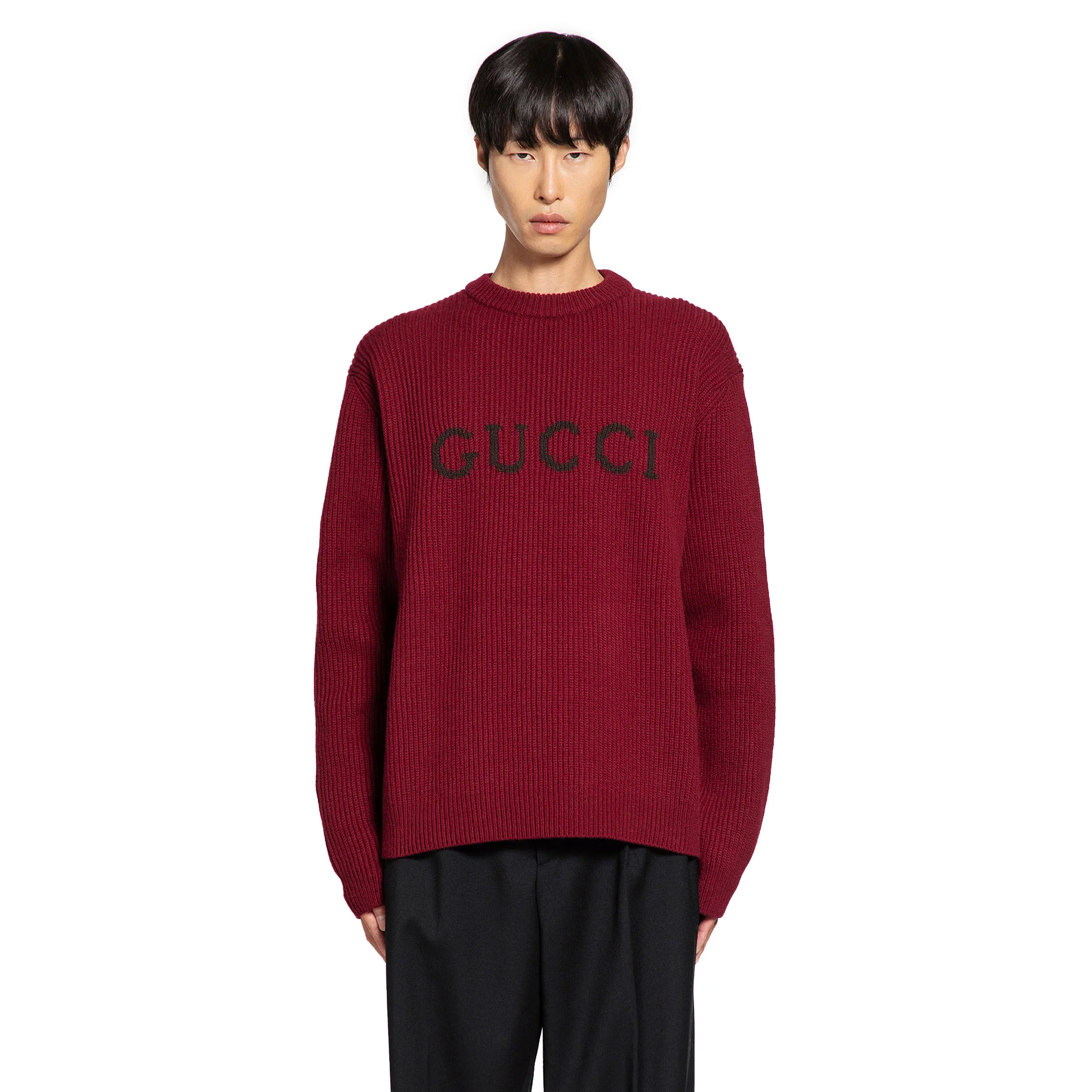 Wool Cashmere Logo Sweater - Image 6