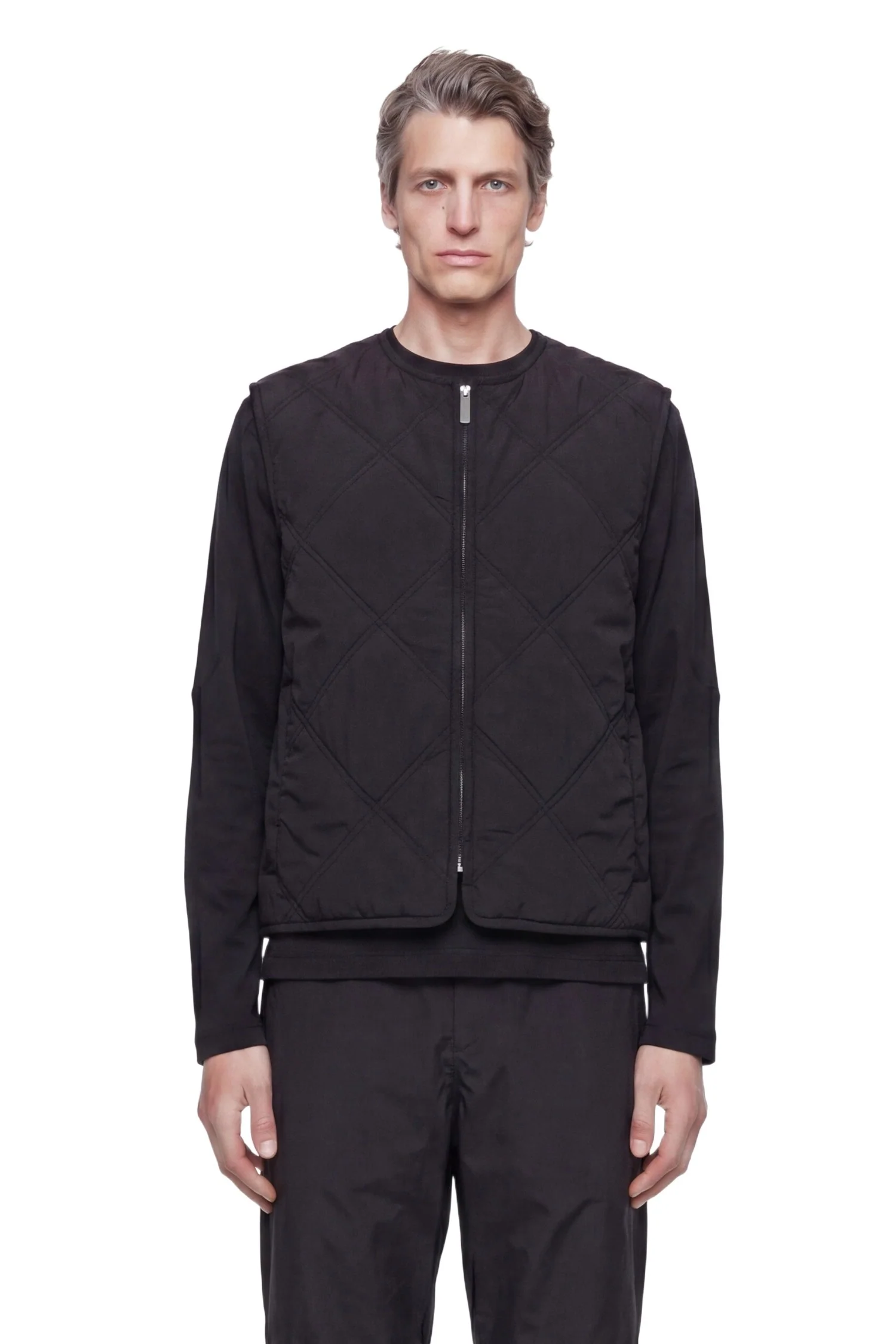 Quilted Lightweight Nylon Vest