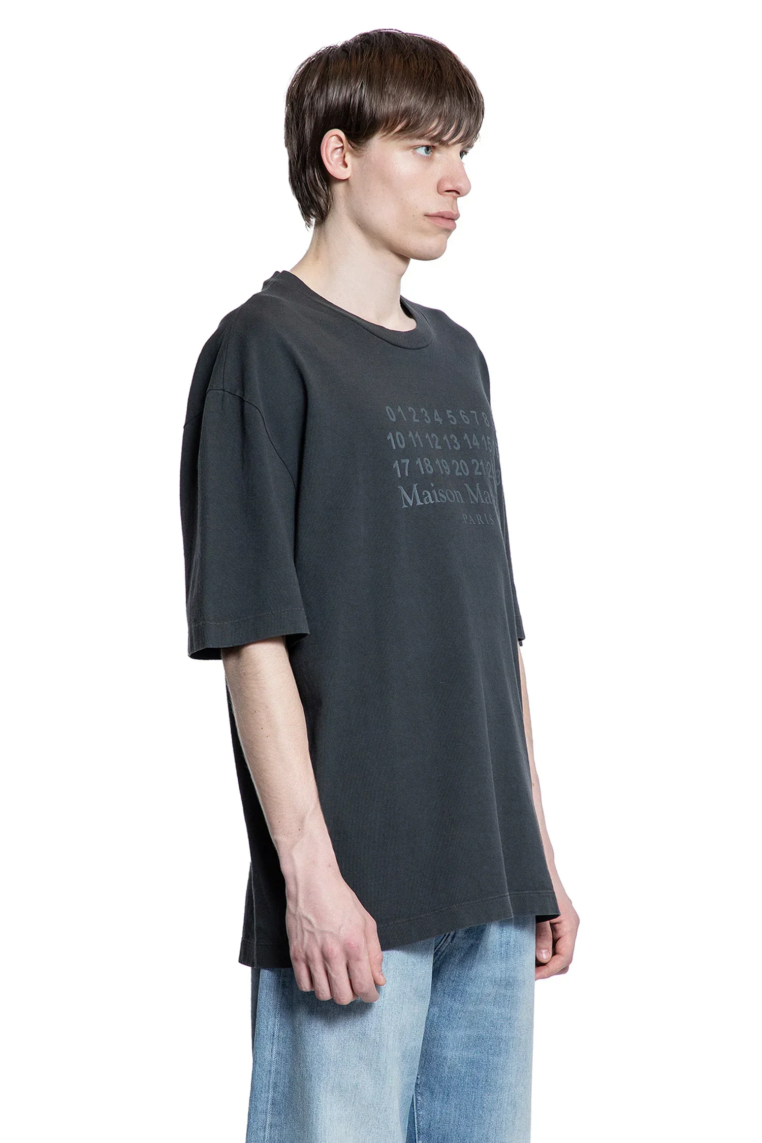 MAISON MARGIELA MAN BLACK T-SHIRTS & TANK TOPS - Image 3