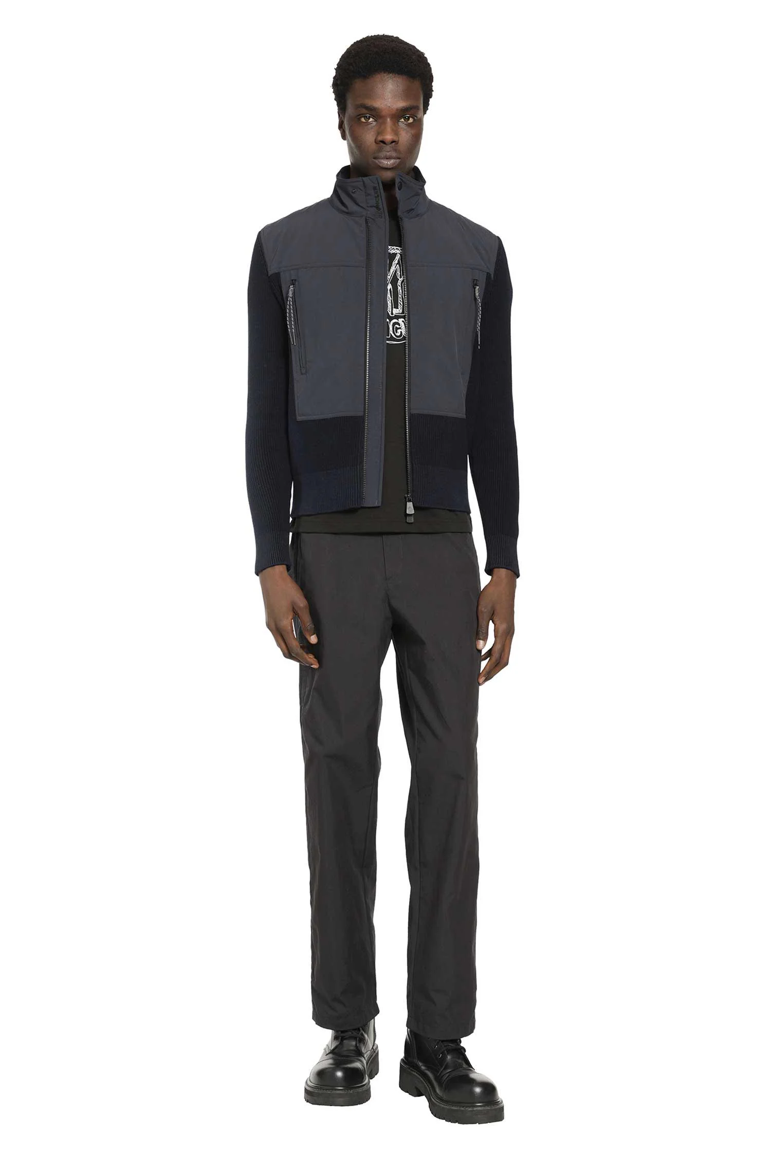 Padded Zip-Up Cotton Jacket - Image 6
