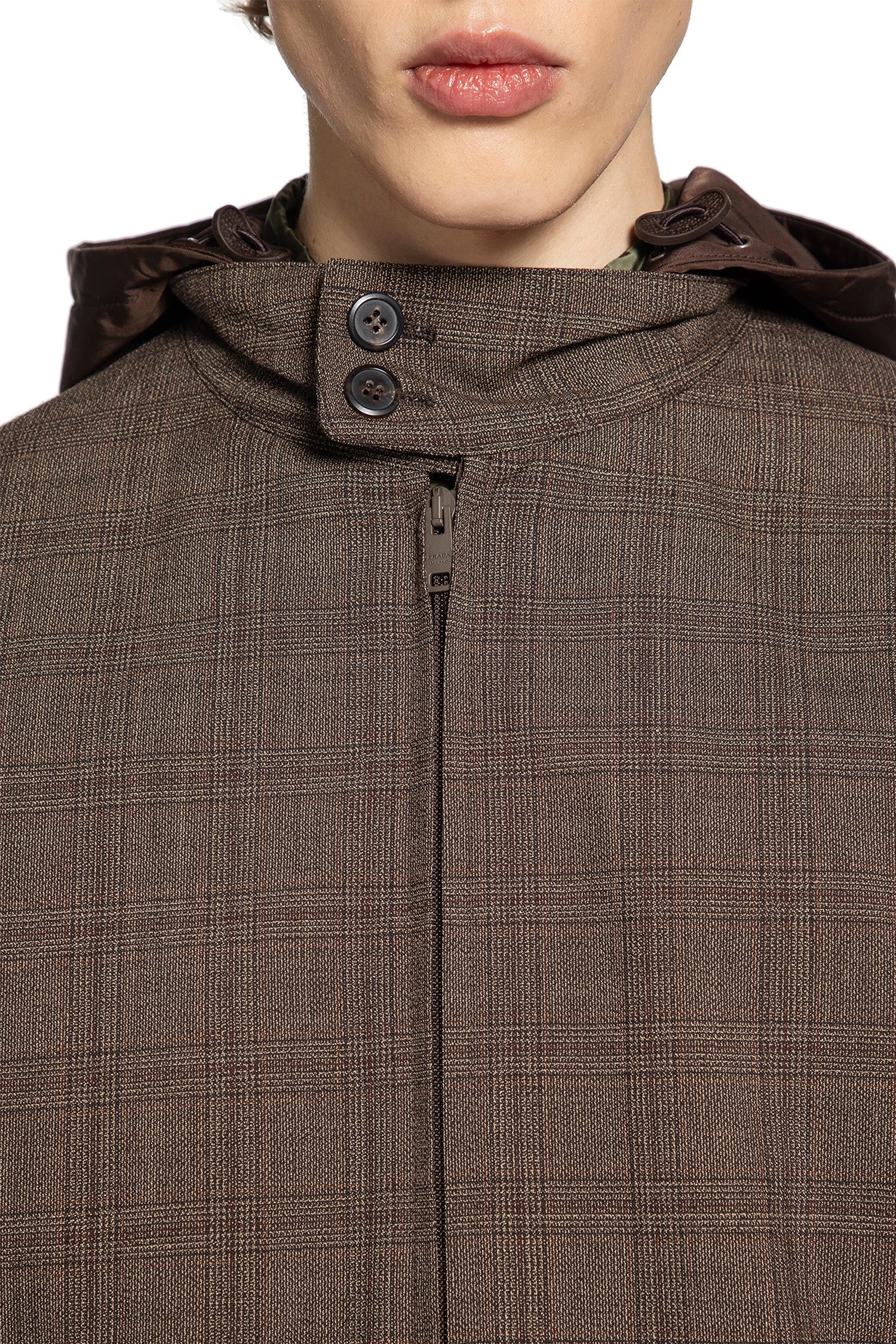 Hooded Wool Jacket - Image 5