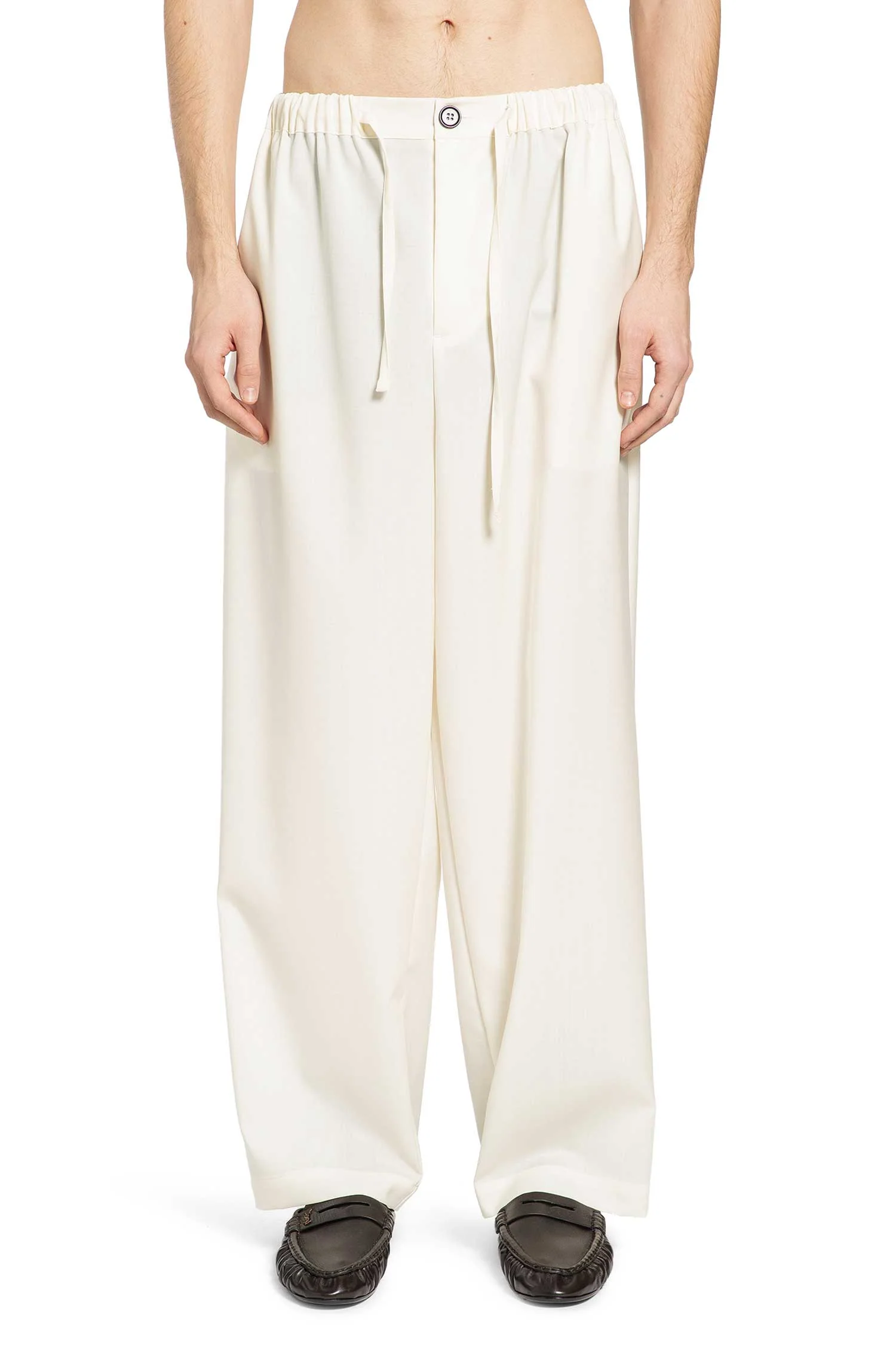 Wool Pyjama Trousers - Image 2