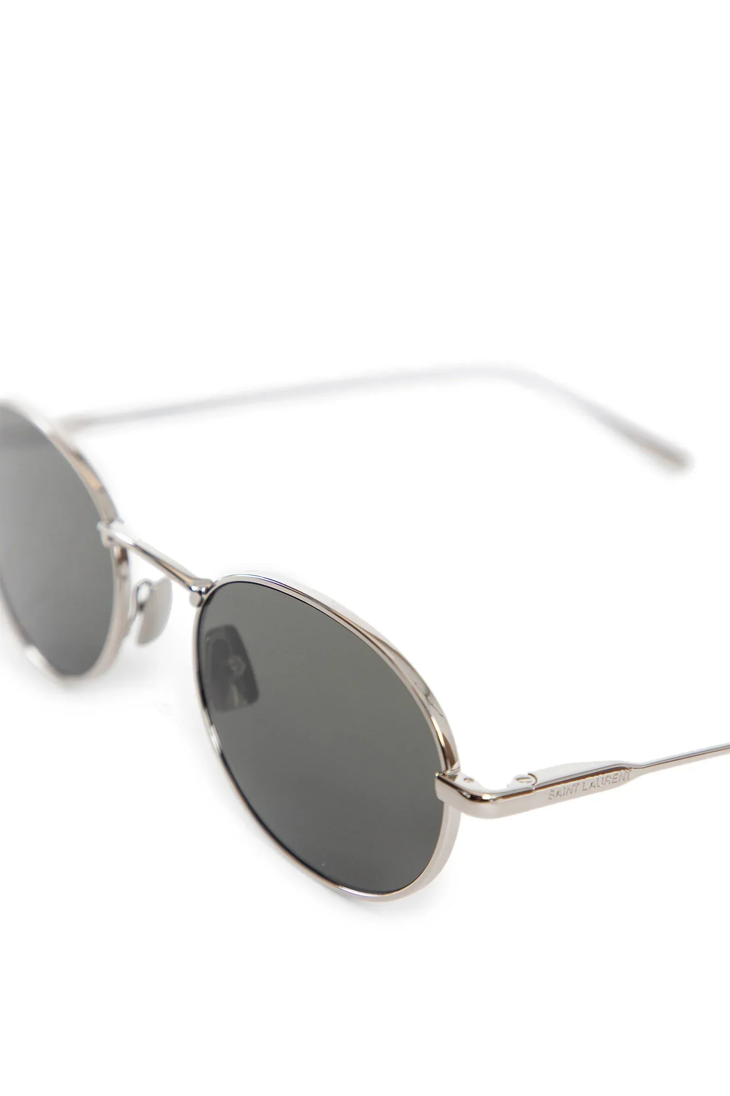 SAINT LAURENT MAN SILVER EYEWEAR - Image 4