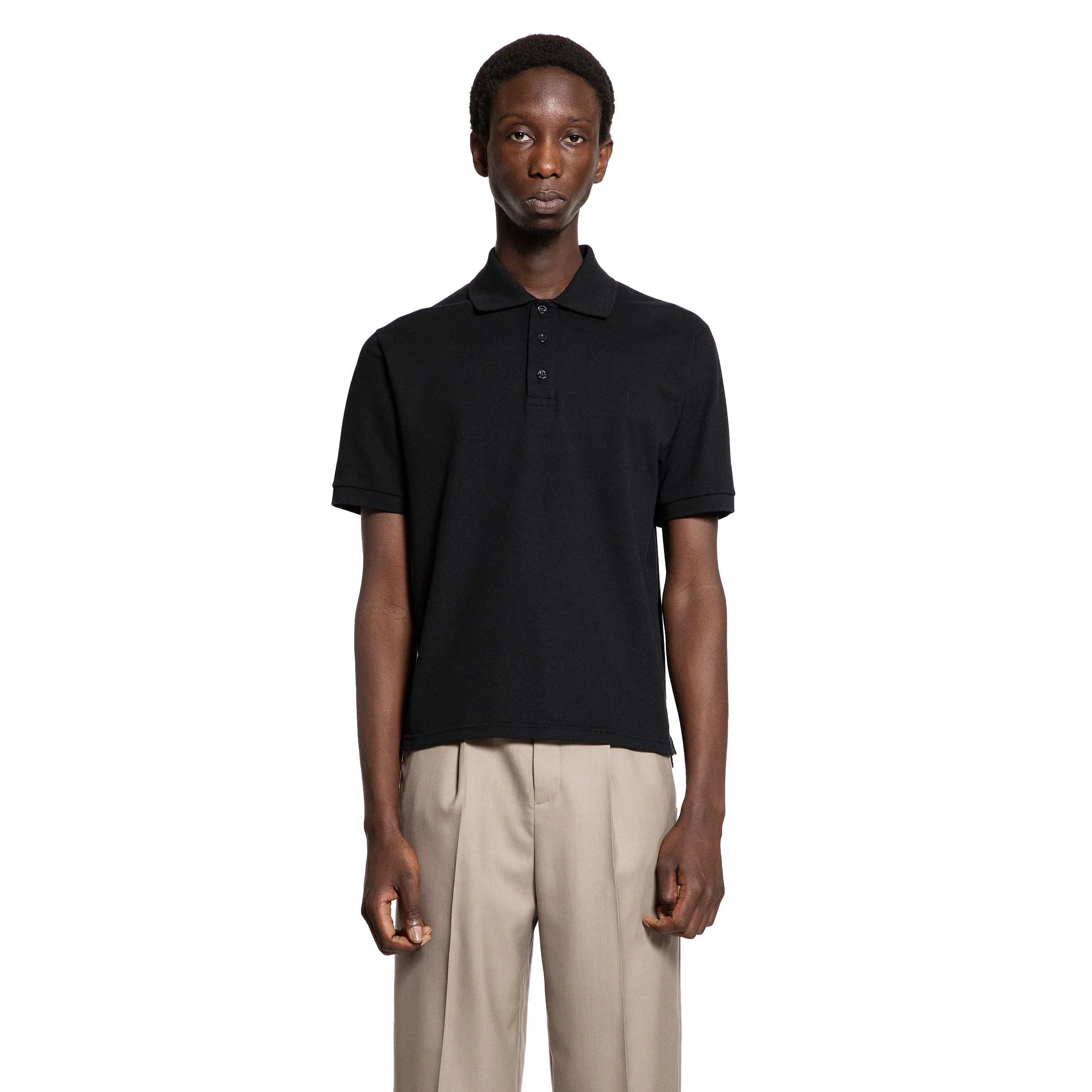 Cassandre Polo In Cotton Nylon piqué - Image 6