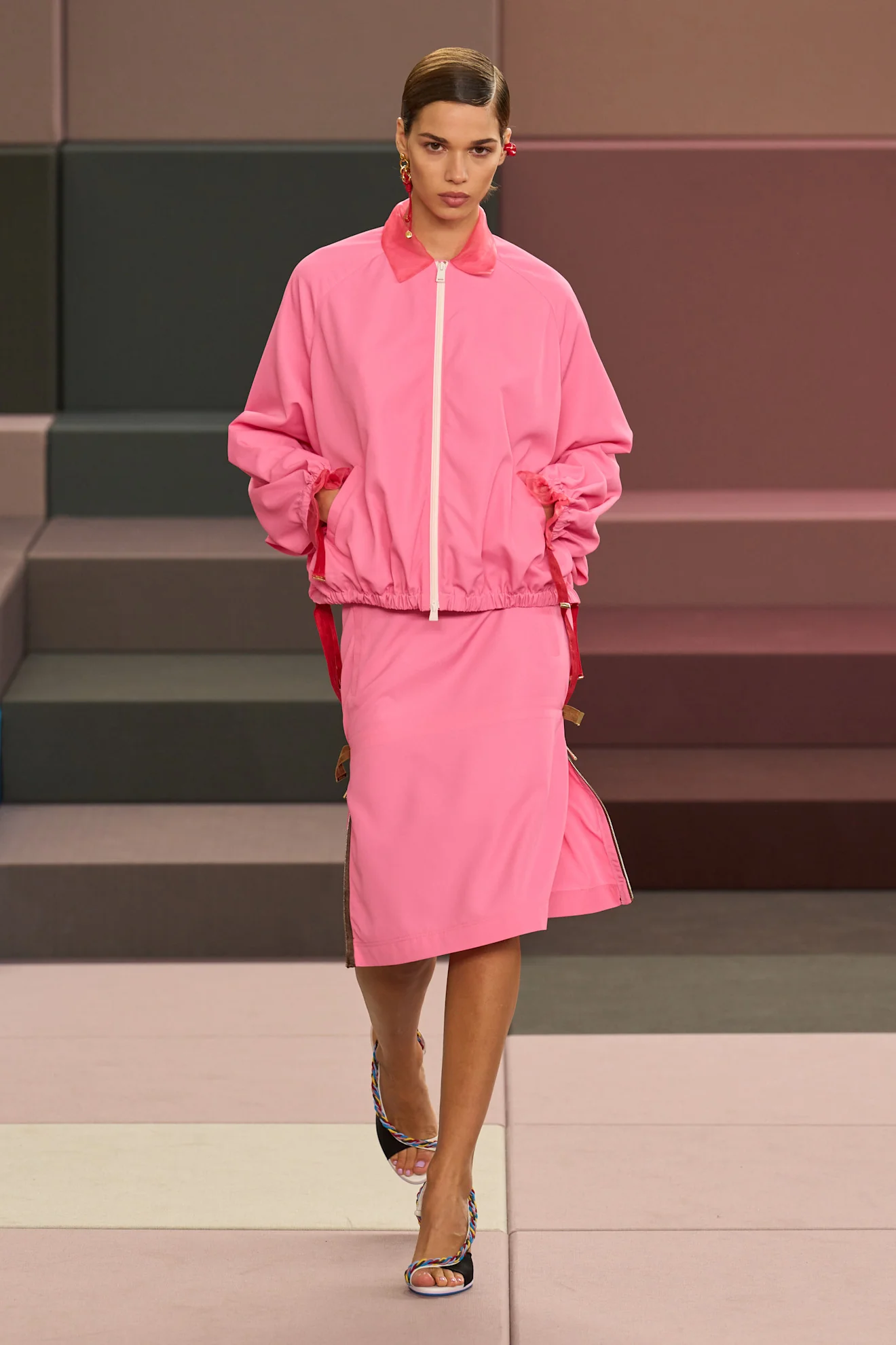 Technical Viscose Skirt - Image 6