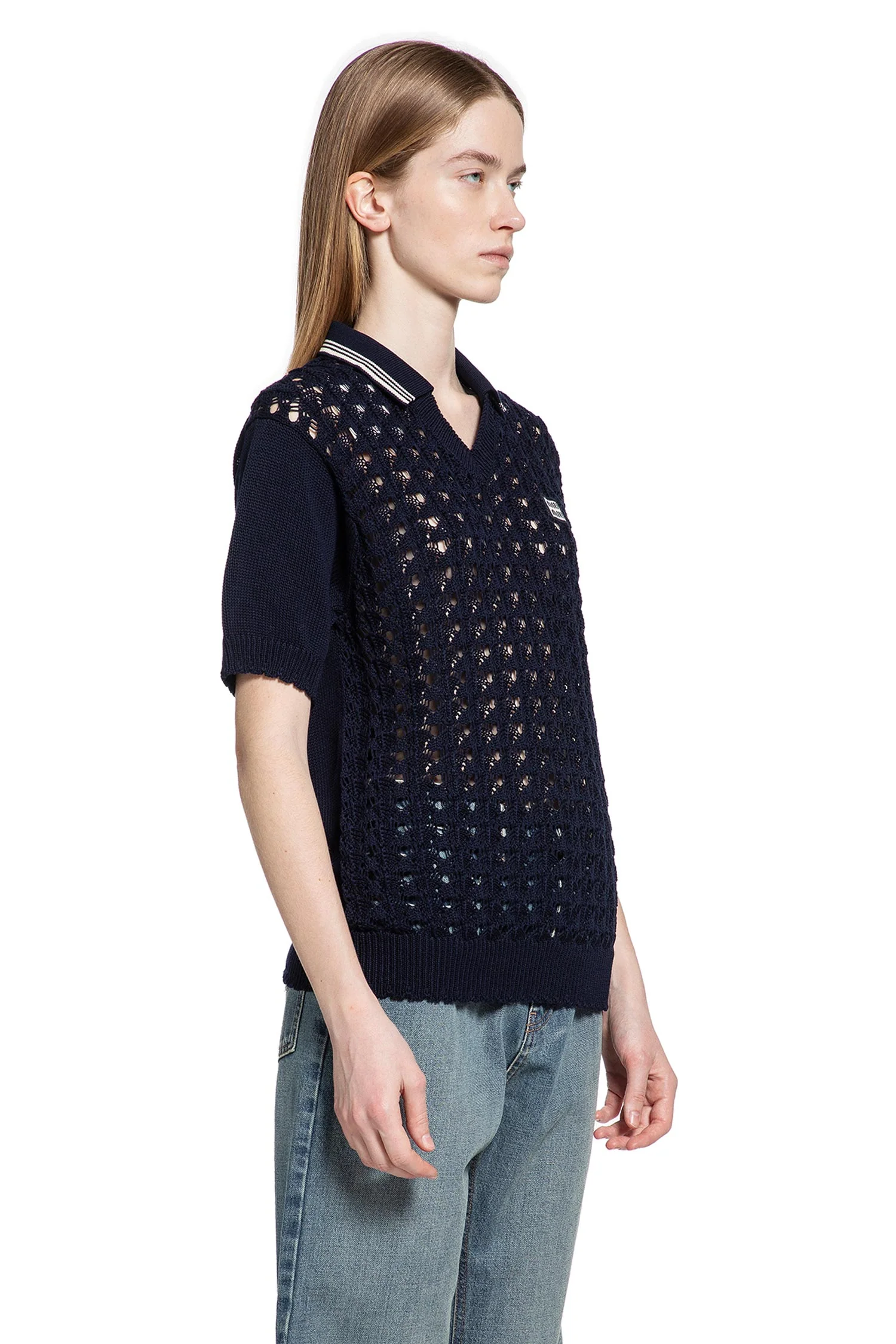 Knit Polo Shirt - Image 3