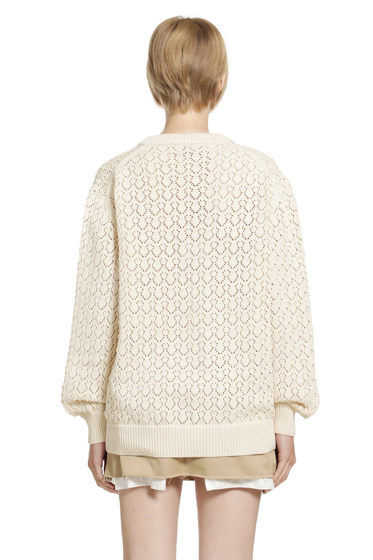 Cotton V-neck Sweater - Image 4