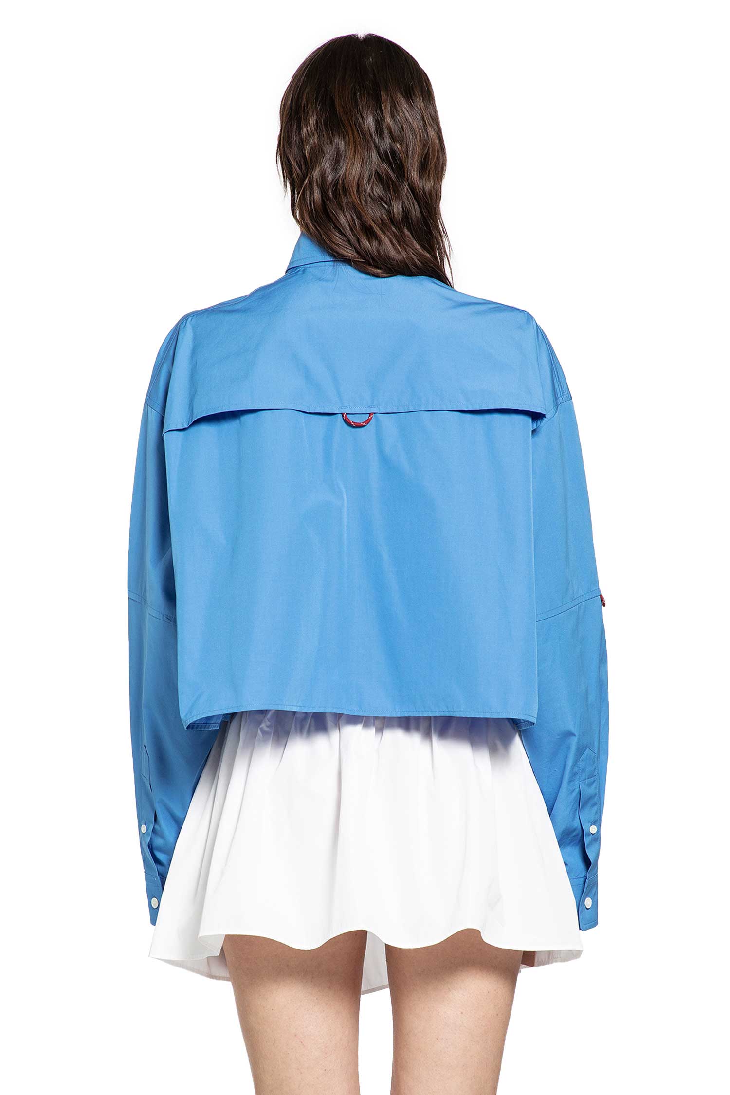 Cropped Poplin Shirt - Image 4